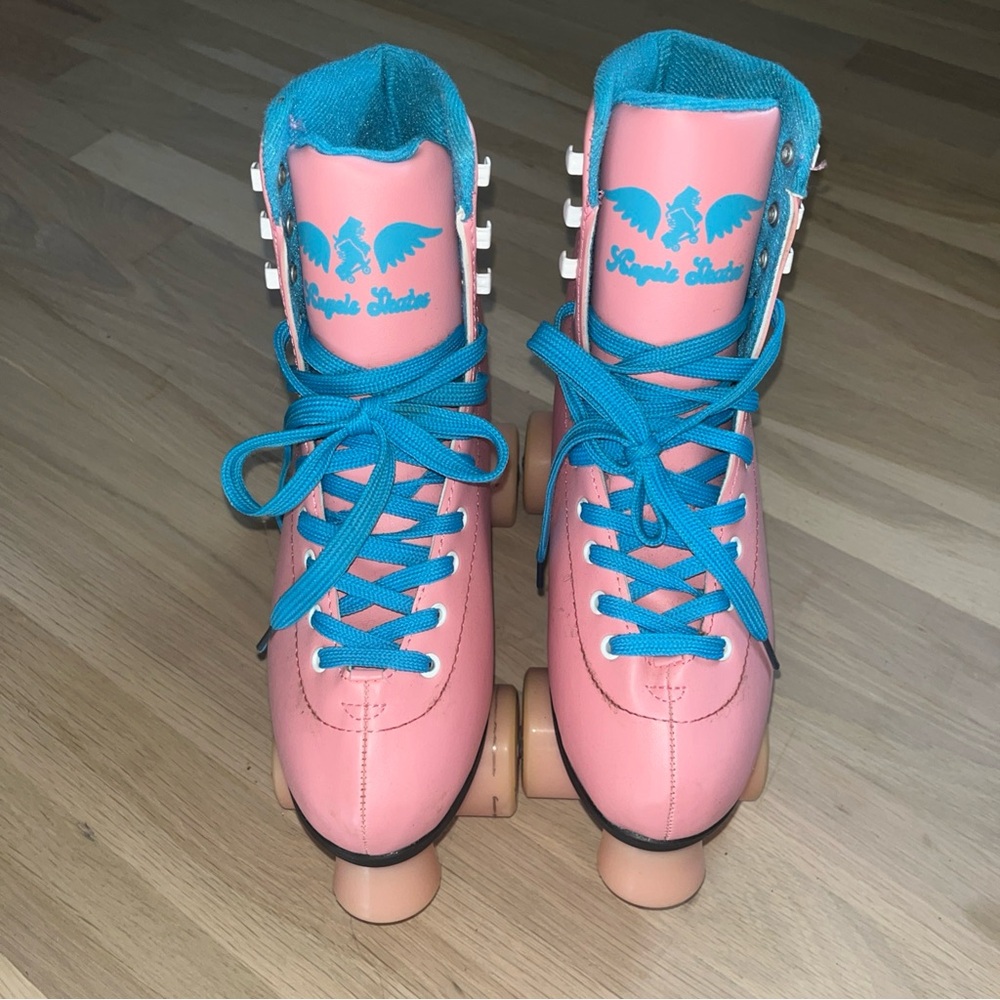 Angel skates Pink and Blue Roller Skates size 10